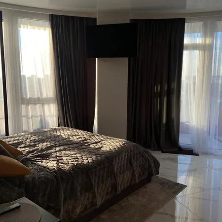 Designer With A Large Panoramic Terrace Generator Separate Bedroom And A Comfortable Sofa Bed. * Odessza
